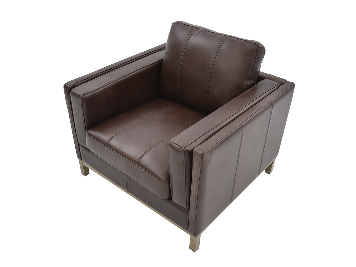 Pulaski Drake Top-Grain Leather Chair